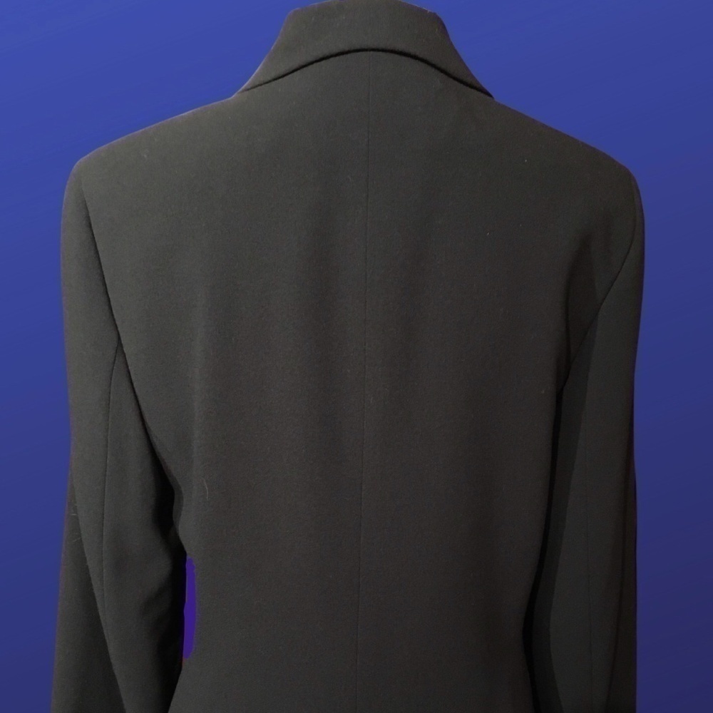 𝅺josephine CHAUS Career BLAZER/JACKET, Black, Pre-owned, Women’s Size 8 - Picture 2 of 10
